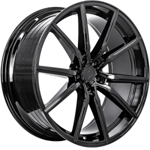 Sentali – Street SS1 – Black – 17″x7.5″ 42mm – All weather Wheels – SS1117754424